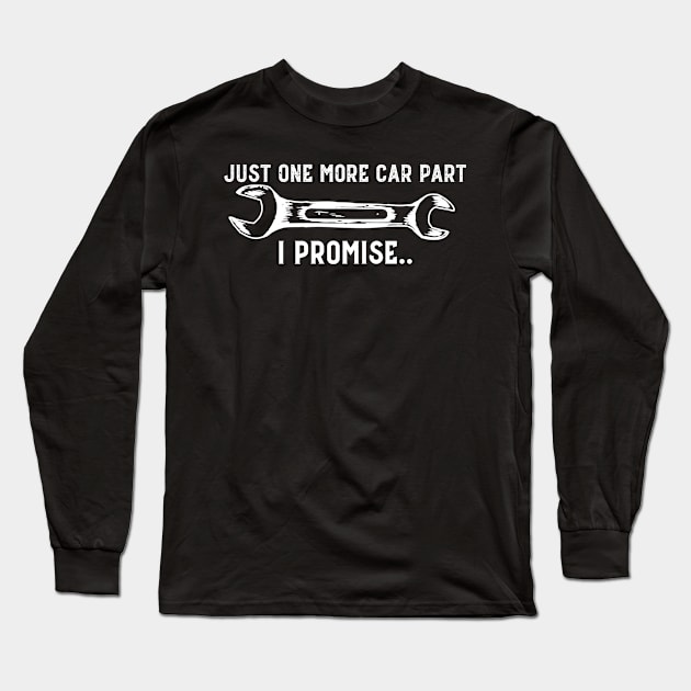 car Mechanic Long Sleeve T-Shirt by Sloop